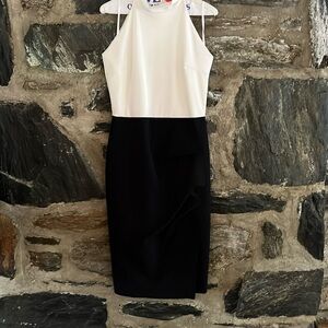 Ciara Boni black and white dress